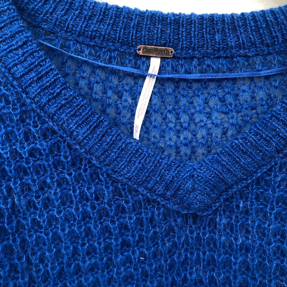 Free people lulu v neck oversized sweater size xs - Picture 7 of 7